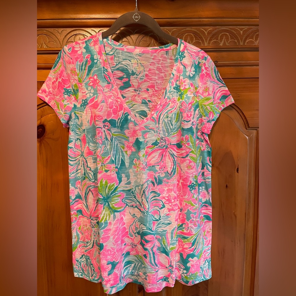 Lilly Pulitzer Etta Top, Size Small
